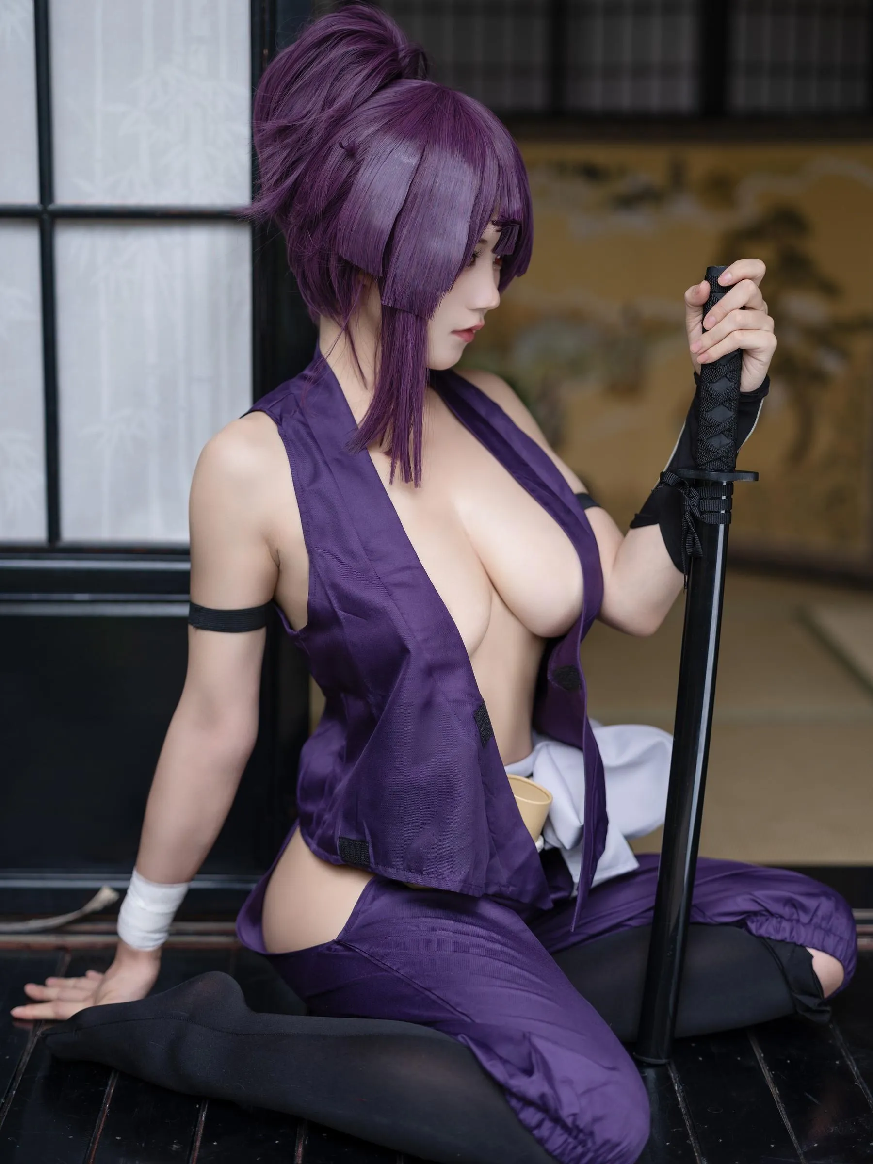 小仓千代w – NO.56 Yuzuriha Jigokuraku 地獄楽 杠 [26P]插图6